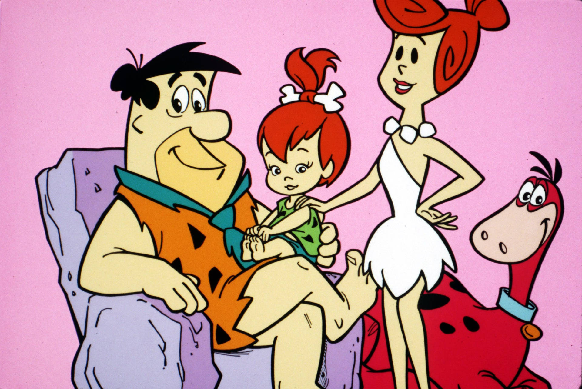 Fred Flintstone Family Comic Background