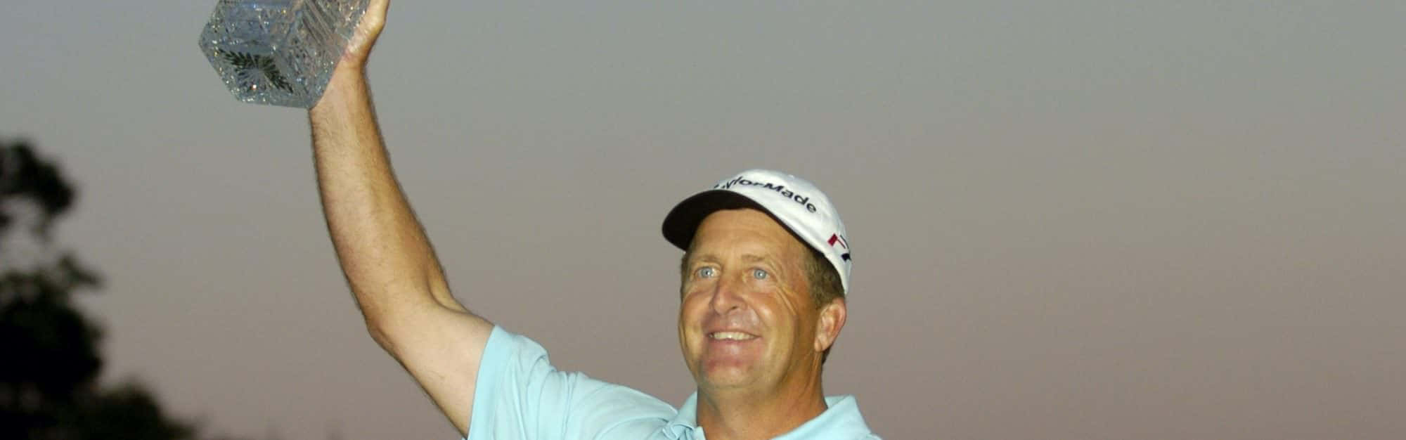 Fred Funk In Action During A Golf Tournament
