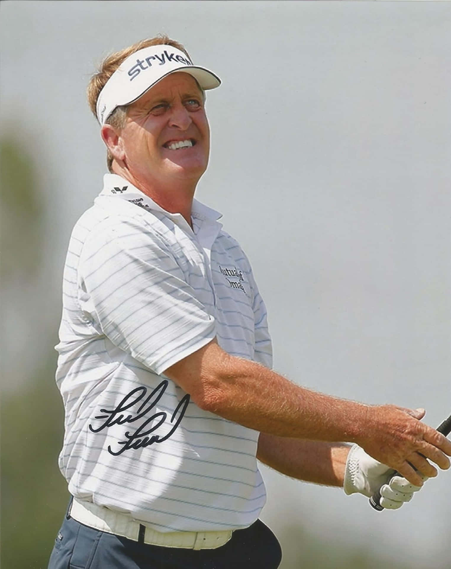 Fred Funk Smiling Background