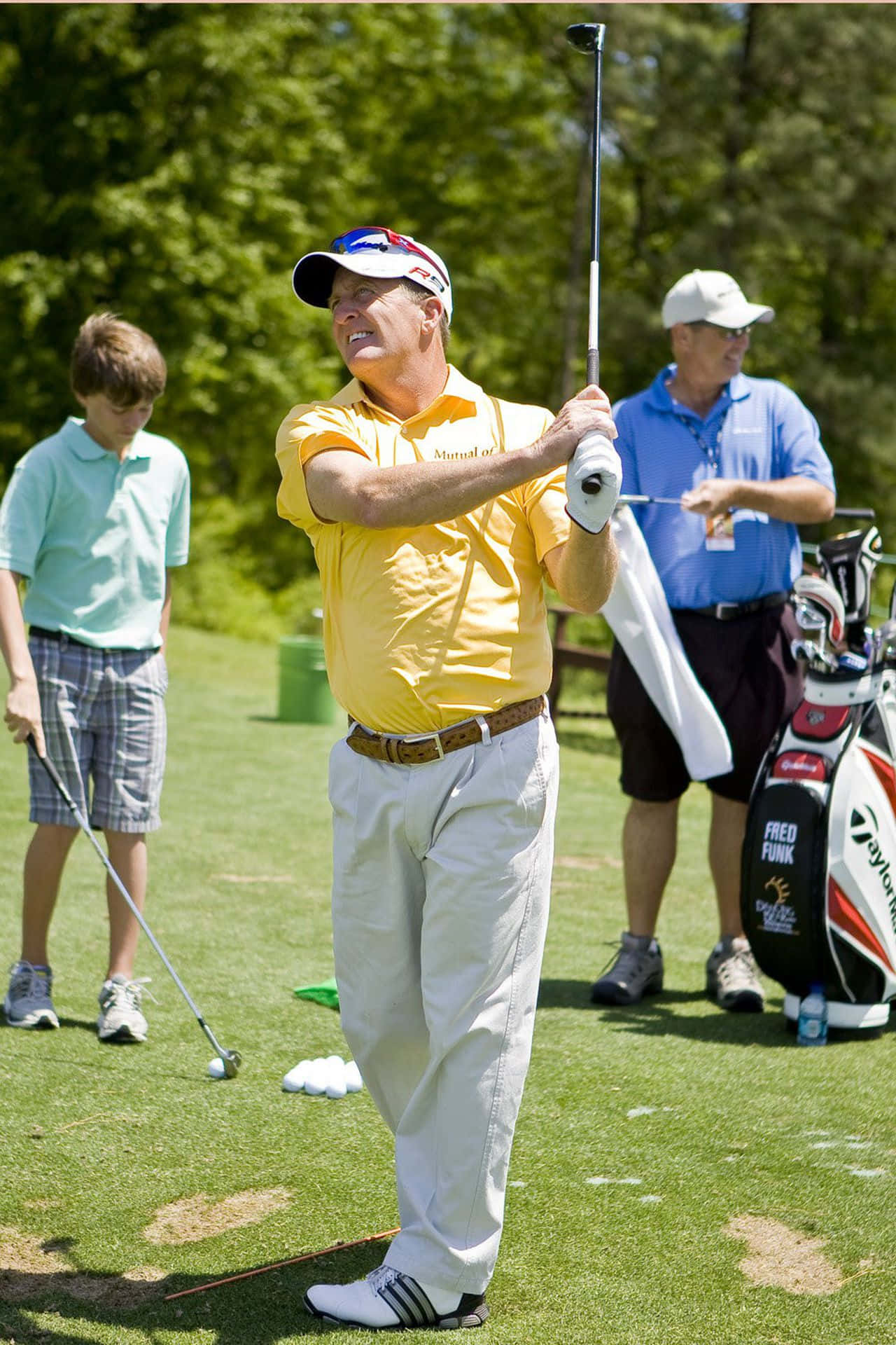 Fred Funk Stretching