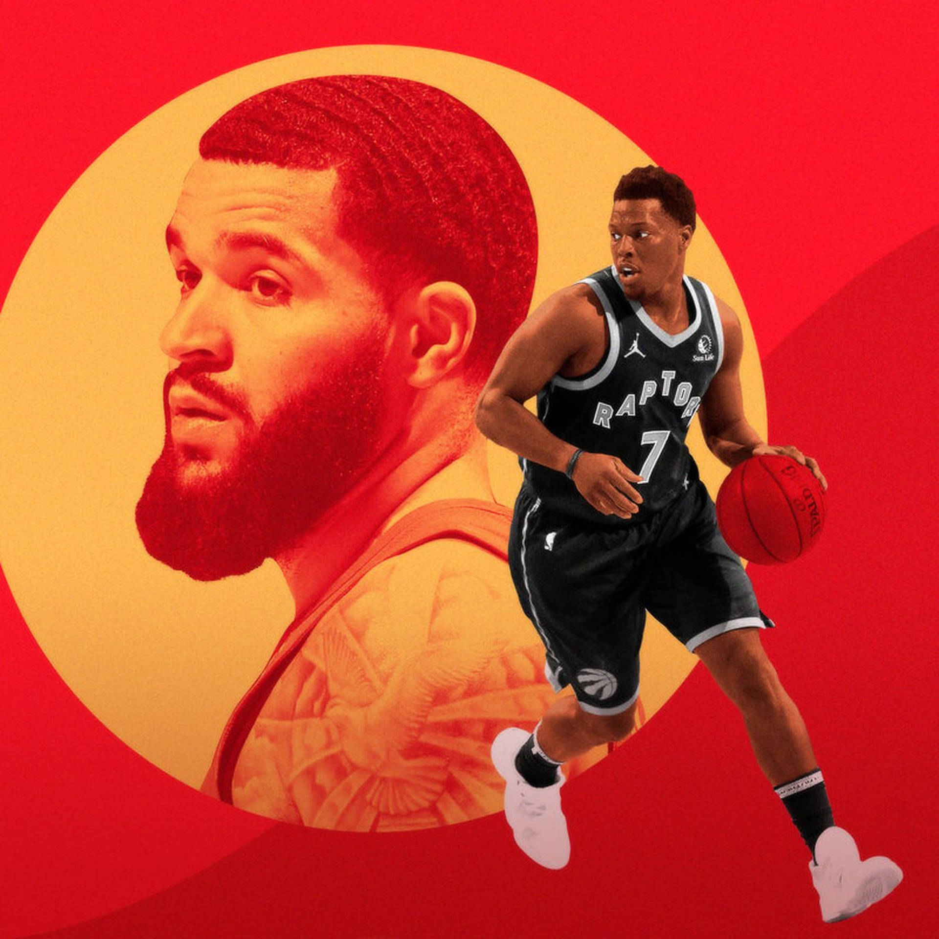 Fred Vanvleet And Kyle Lowry Background