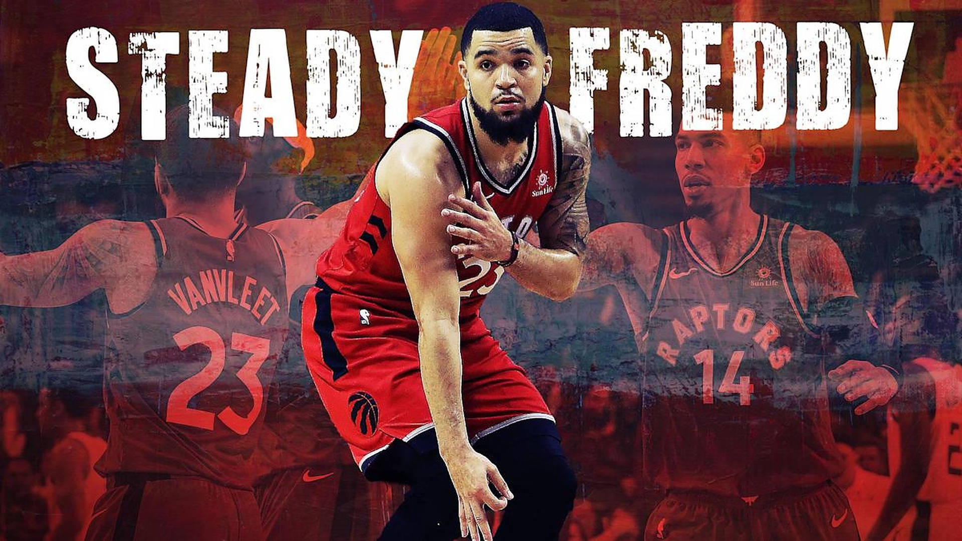 Fred Vanvleet Steady Freddy Poster Background
