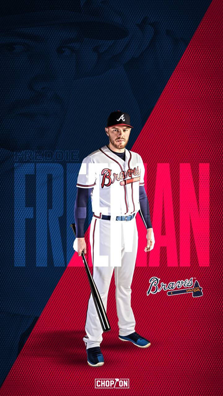 Freddie Freeman Braves Poster Background