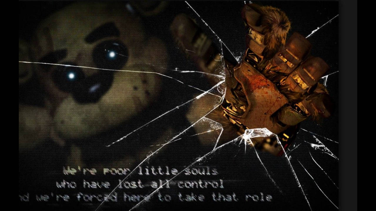 Freddy Breaks Glass Fnaf Background