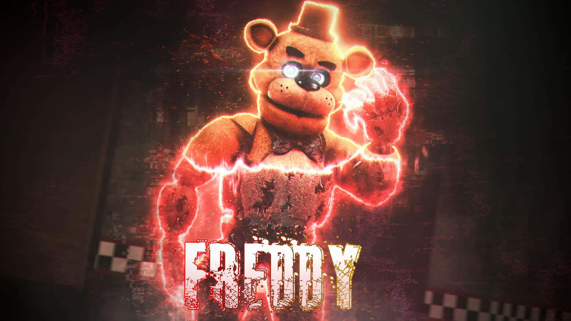 Freddy Fazbear 1920x1080 Wallpaper Featuring The Legendary Animatronic Character Background
