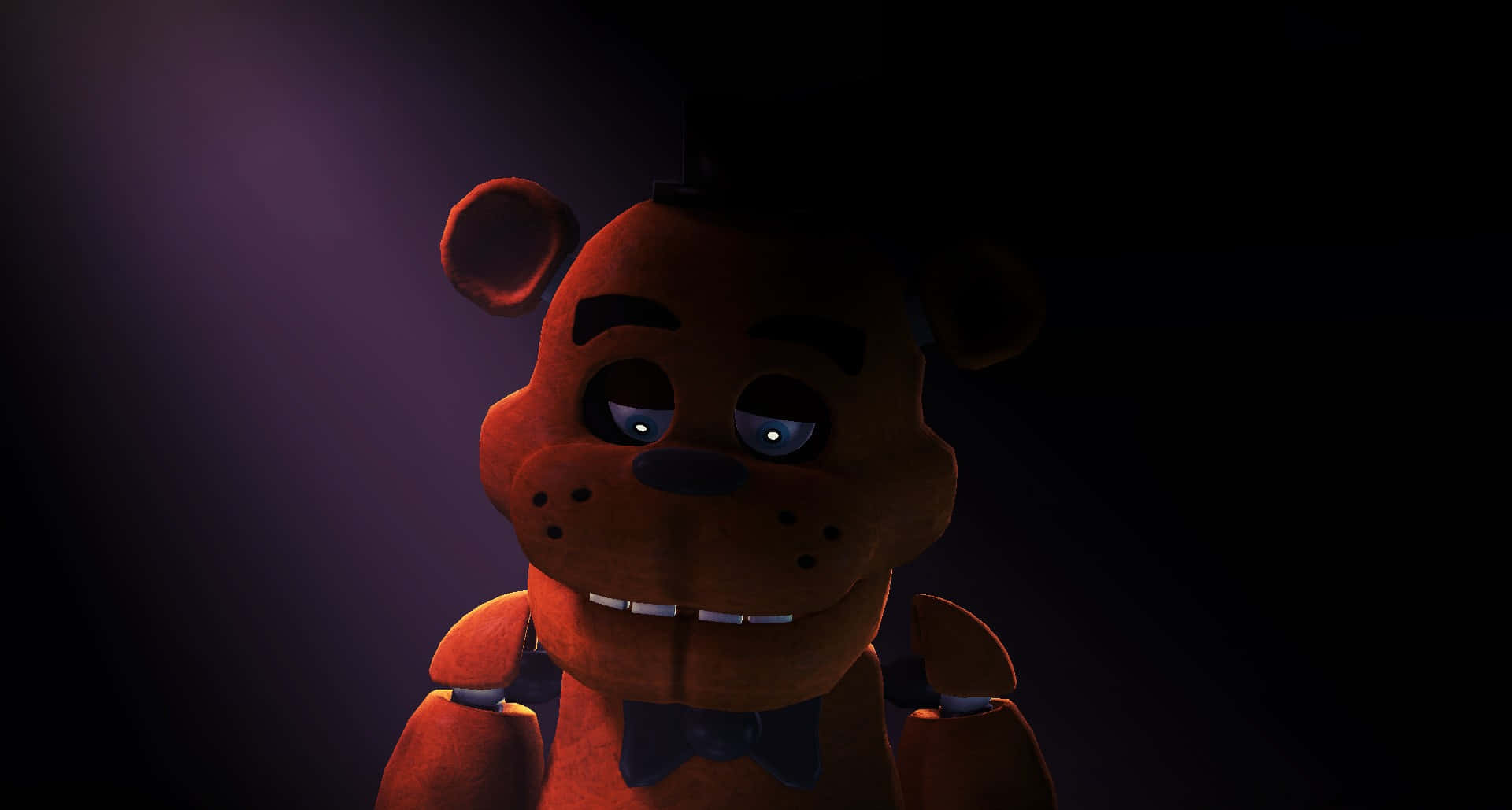 Freddy Fazbear Performing On Stage Background