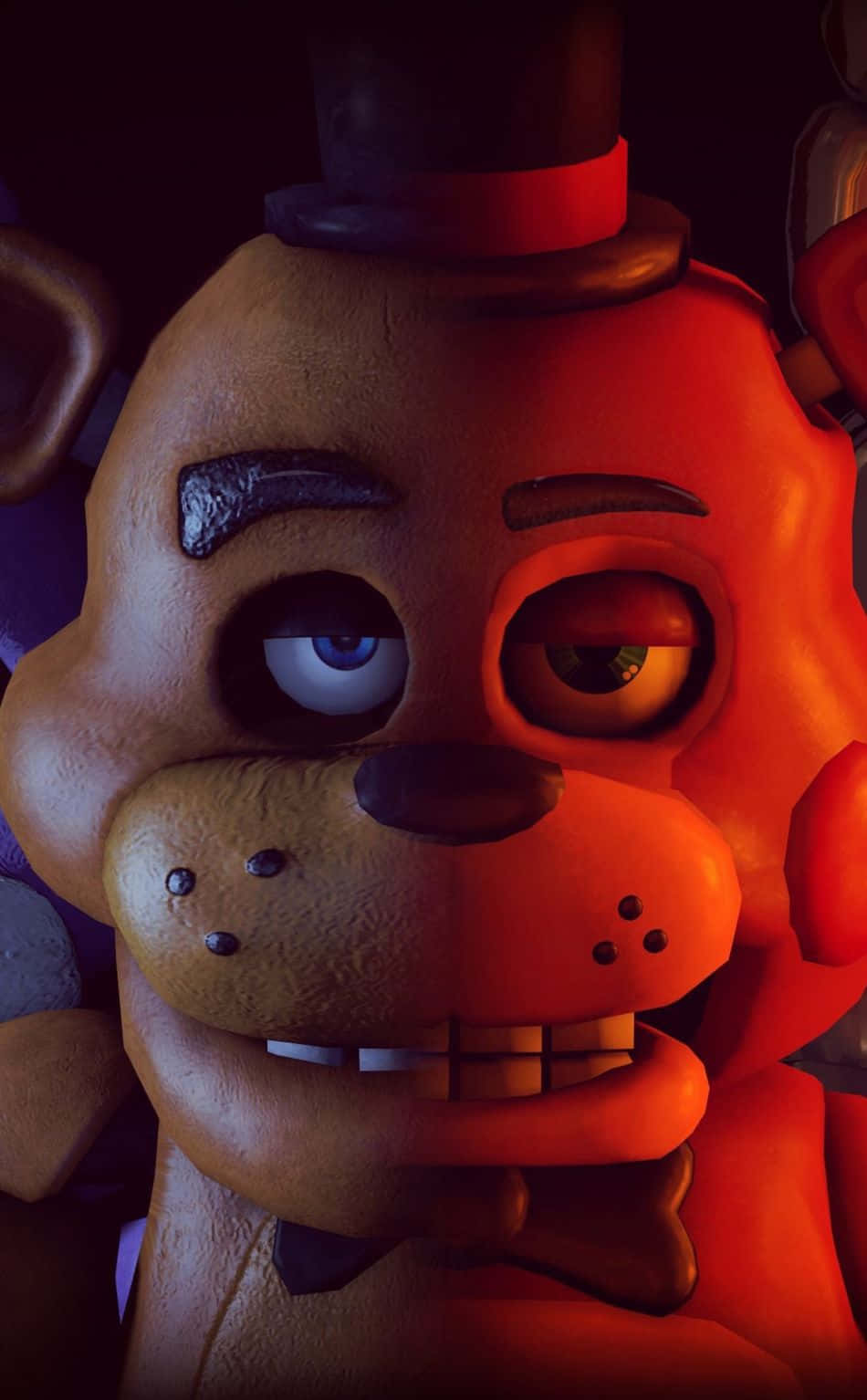 Freddy Fazbear Waving Happily