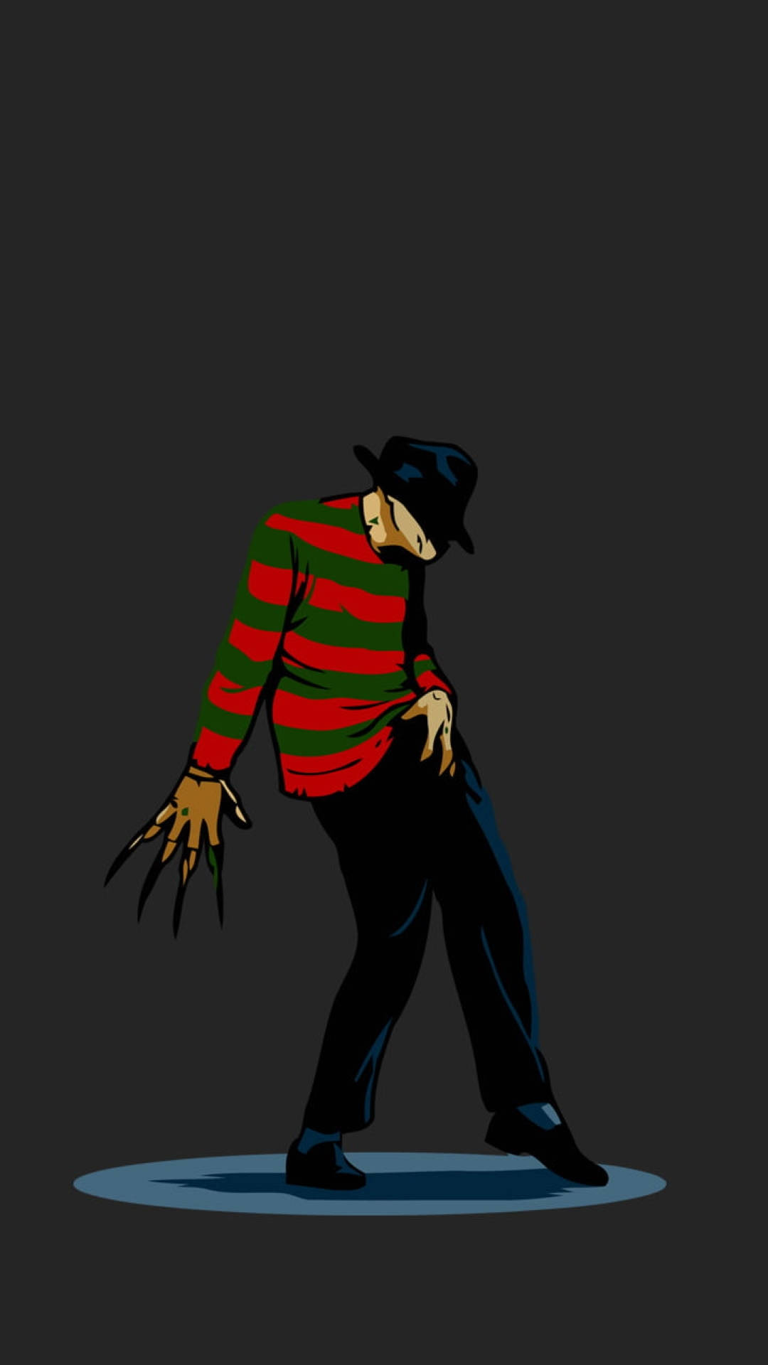 Freddy Krueger As Michael Jackson Background