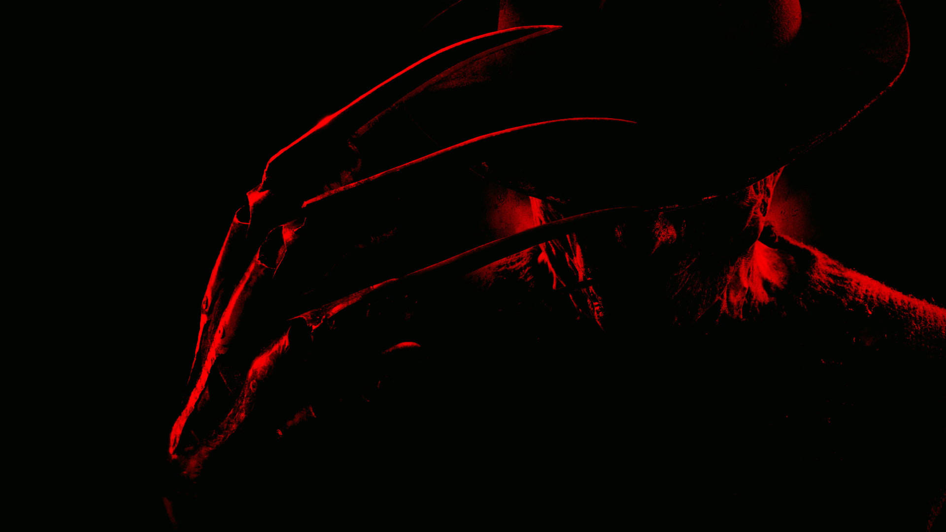 Freddy Krueger Dark Red Background