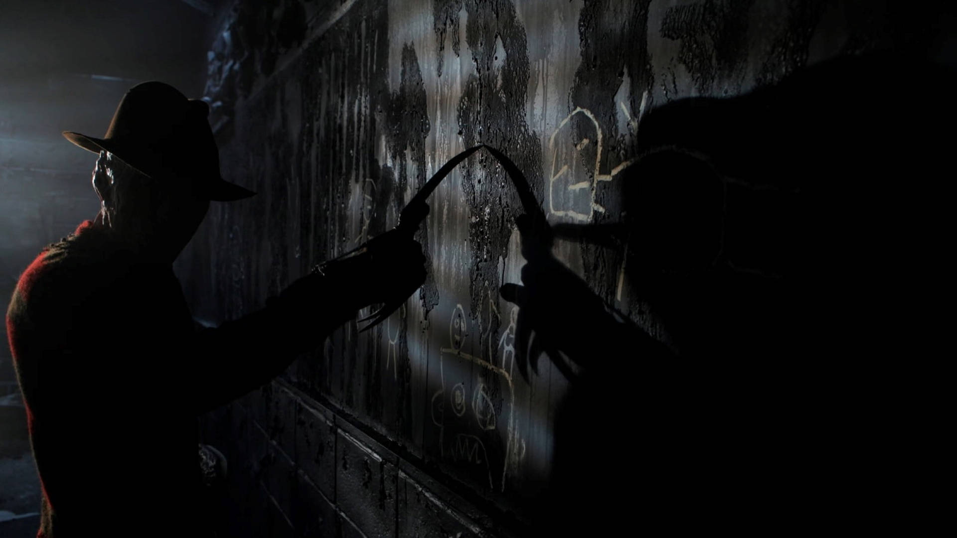 Freddy Krueger Dark Shadow Background