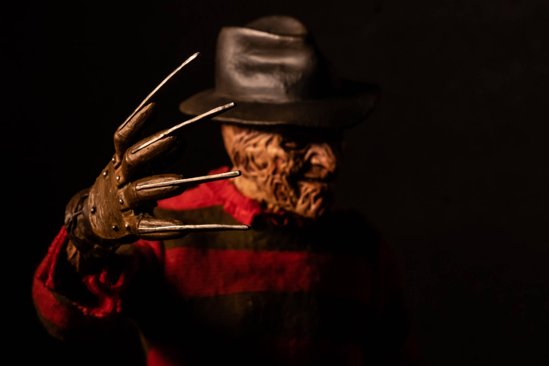 Freddy Krueger Toy Art Background