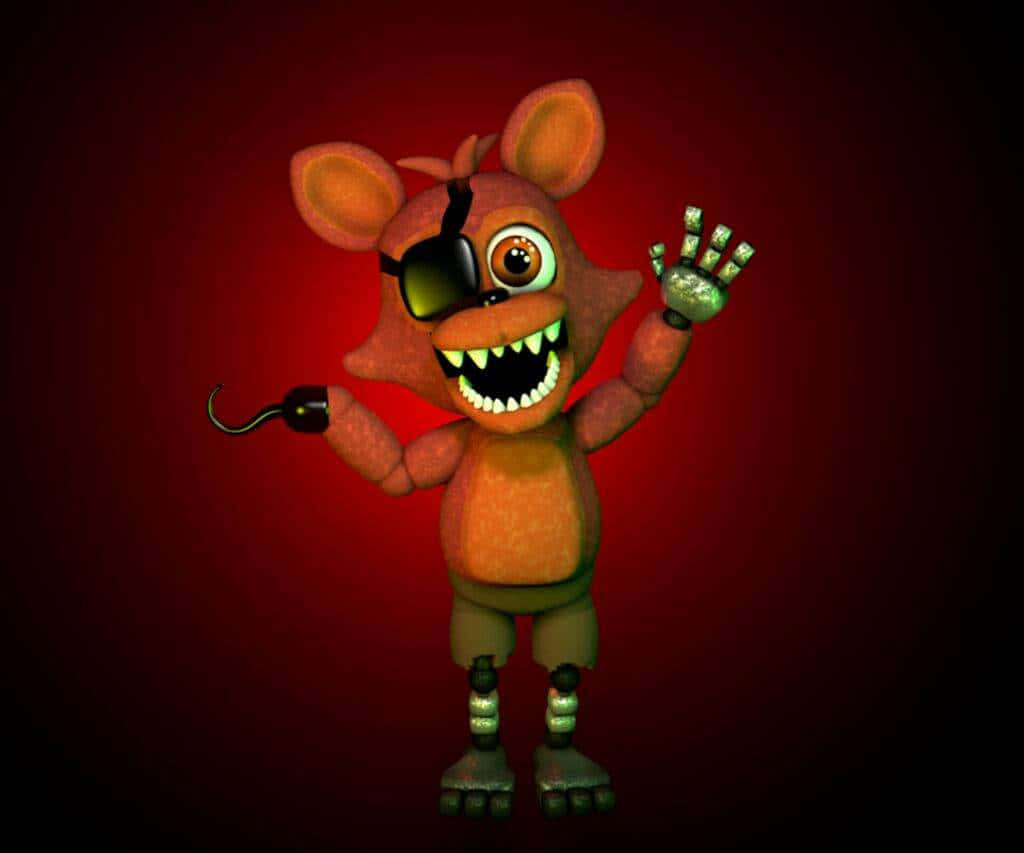 Freddy The Fox Taps Into His Cute Side In This Sweet Fnaf Wallpaper Background