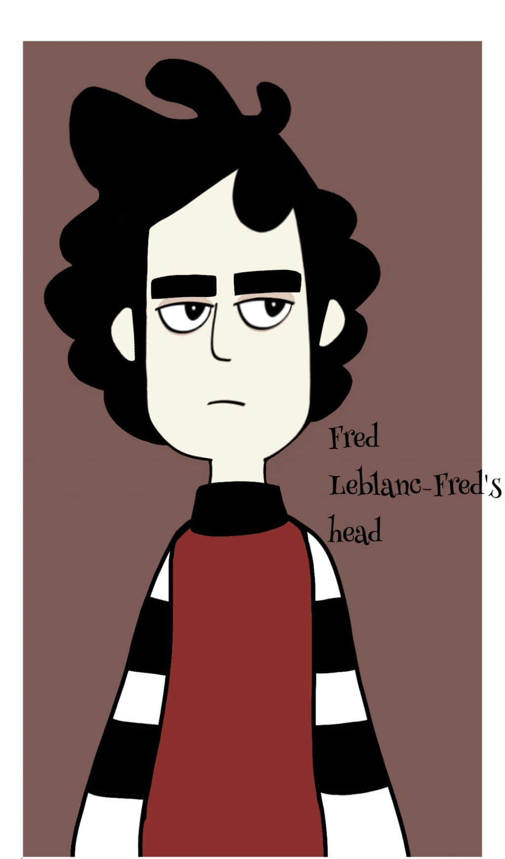 Freds Head Fred Leblanc Portrait Background