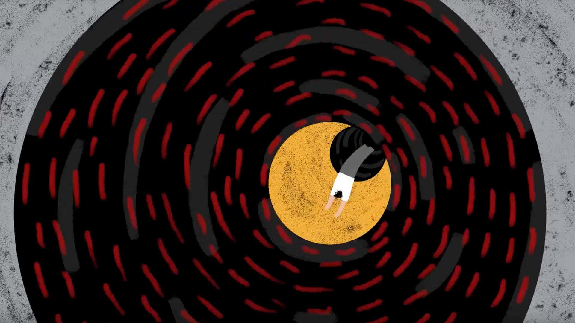 Freds Head Spiraling Thoughts Background