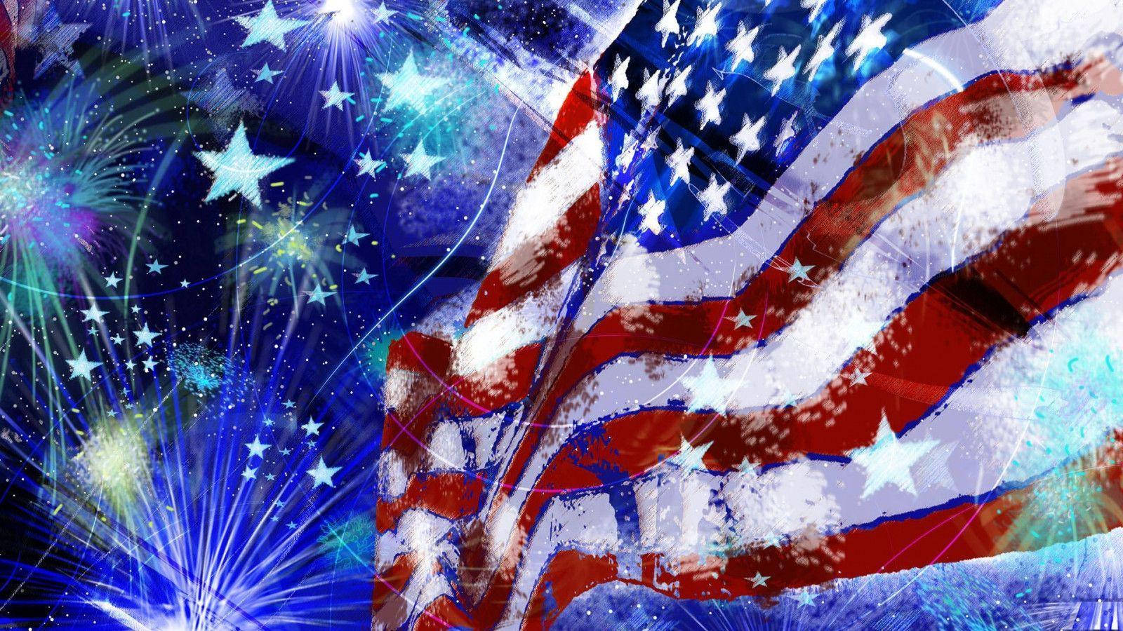 Free 4th Of July Background Background