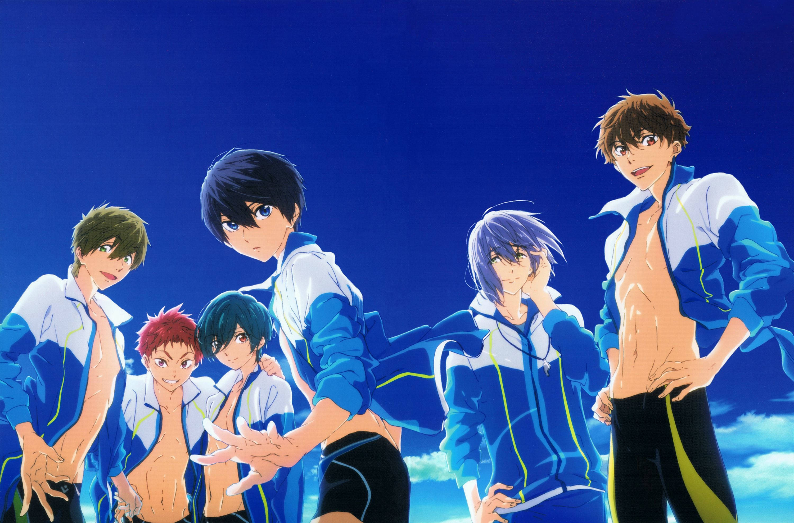 Free Anime Pfp Iwatobi Club Background