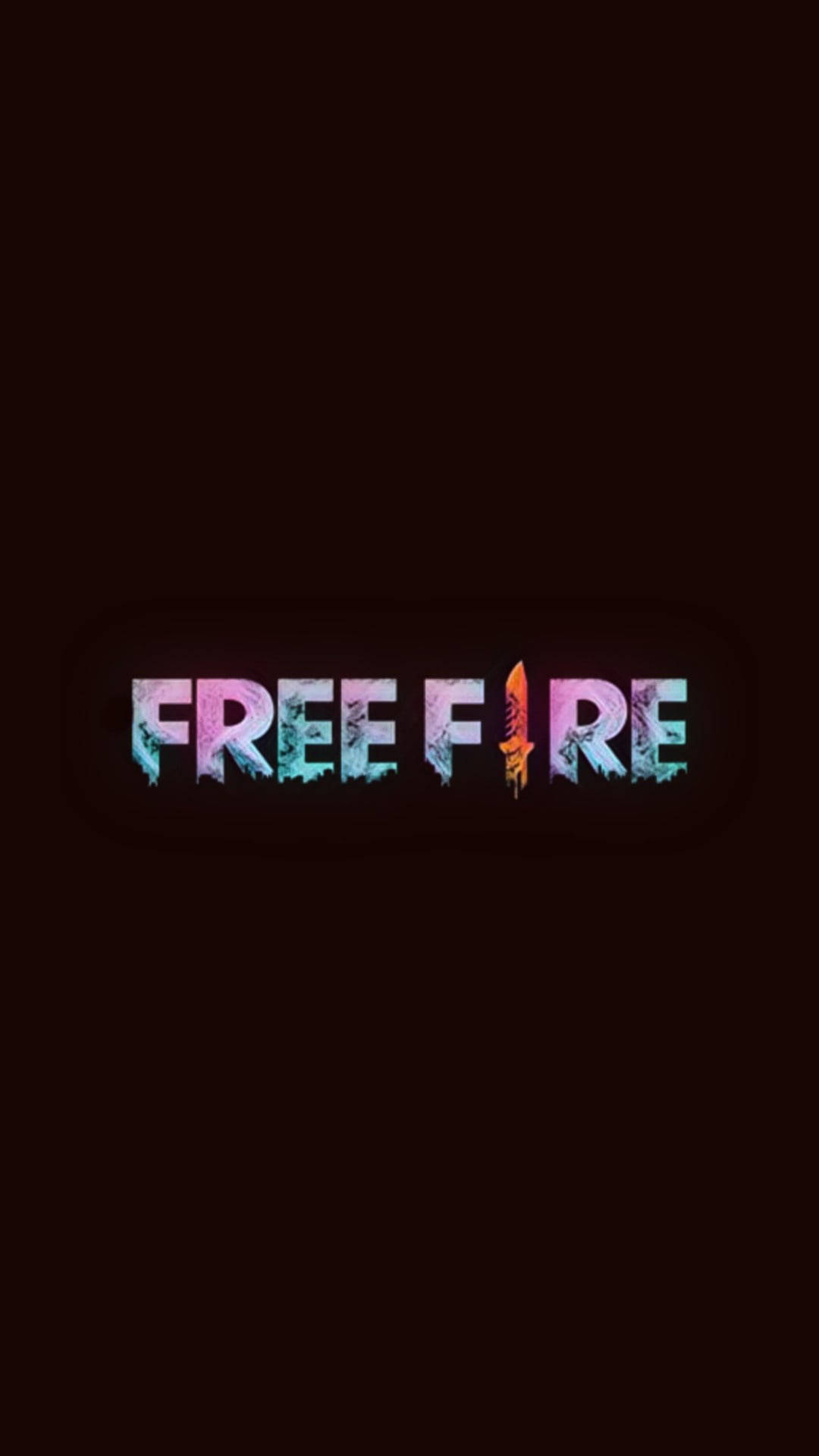 Free Fire 2021 Typography Graphic Background
