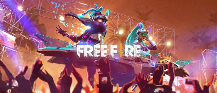 Free Fire Banner With New Skins