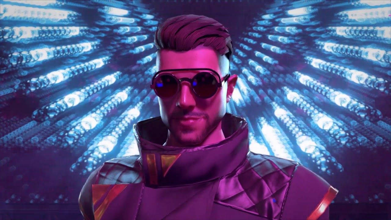 Free Fire Dj Alok In-game Close-up Background