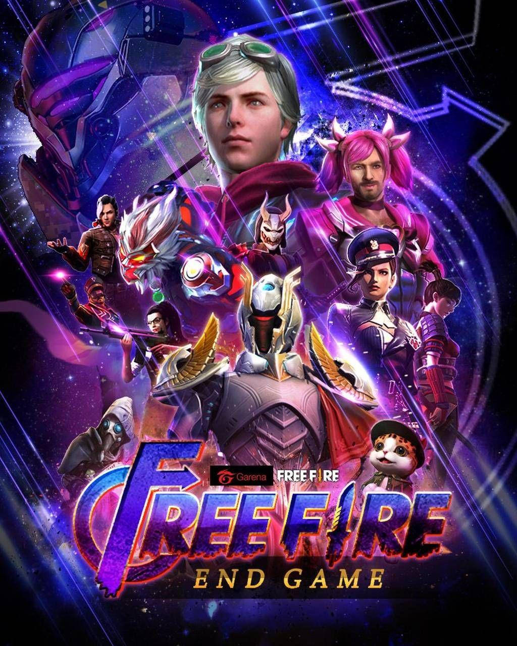 Free Fire End Game Poster Background