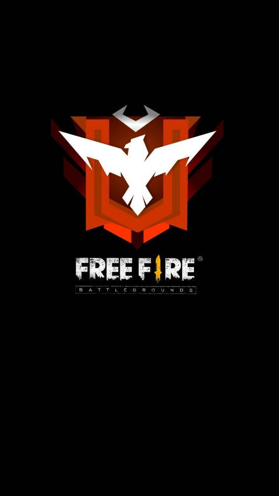 Free Fire Heroic Logo Minimalist Background