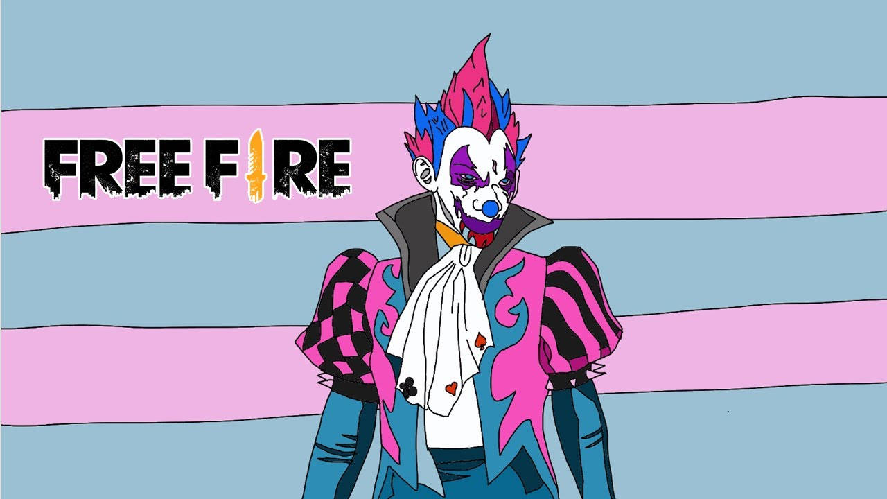 Free Fire Joker Digital Art
