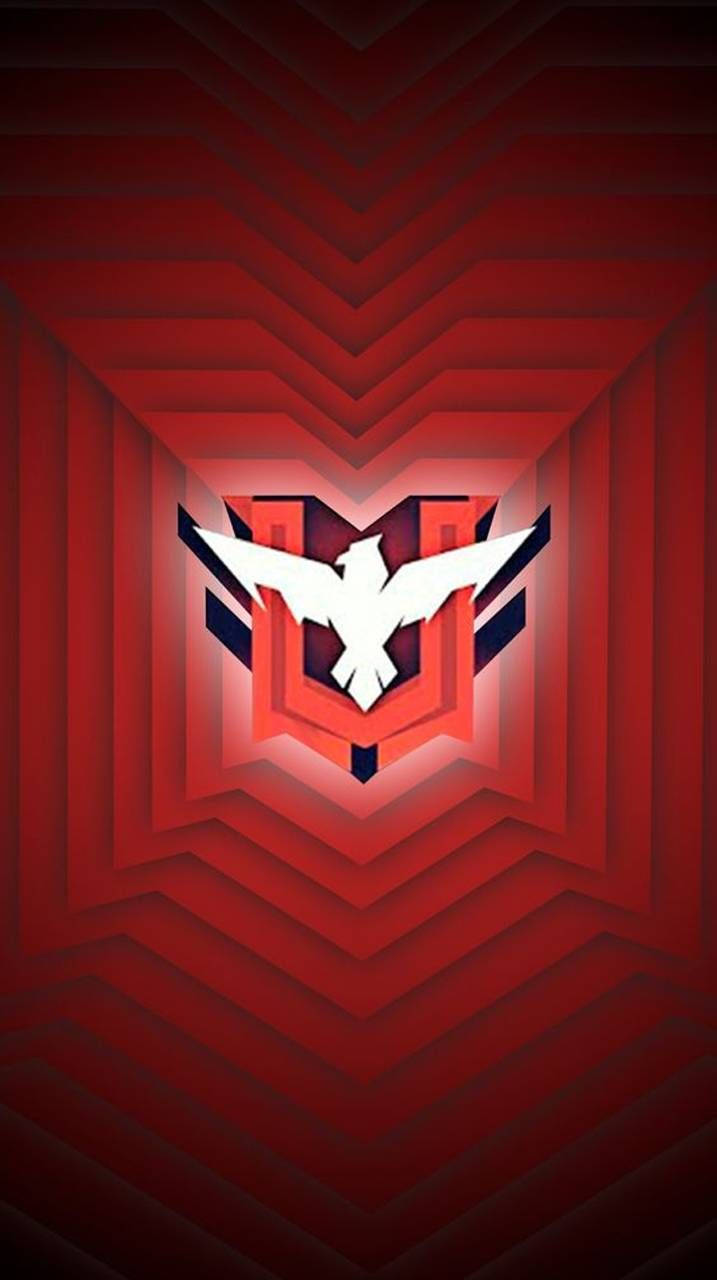 Free Fire Logo Eagle Emblem Background