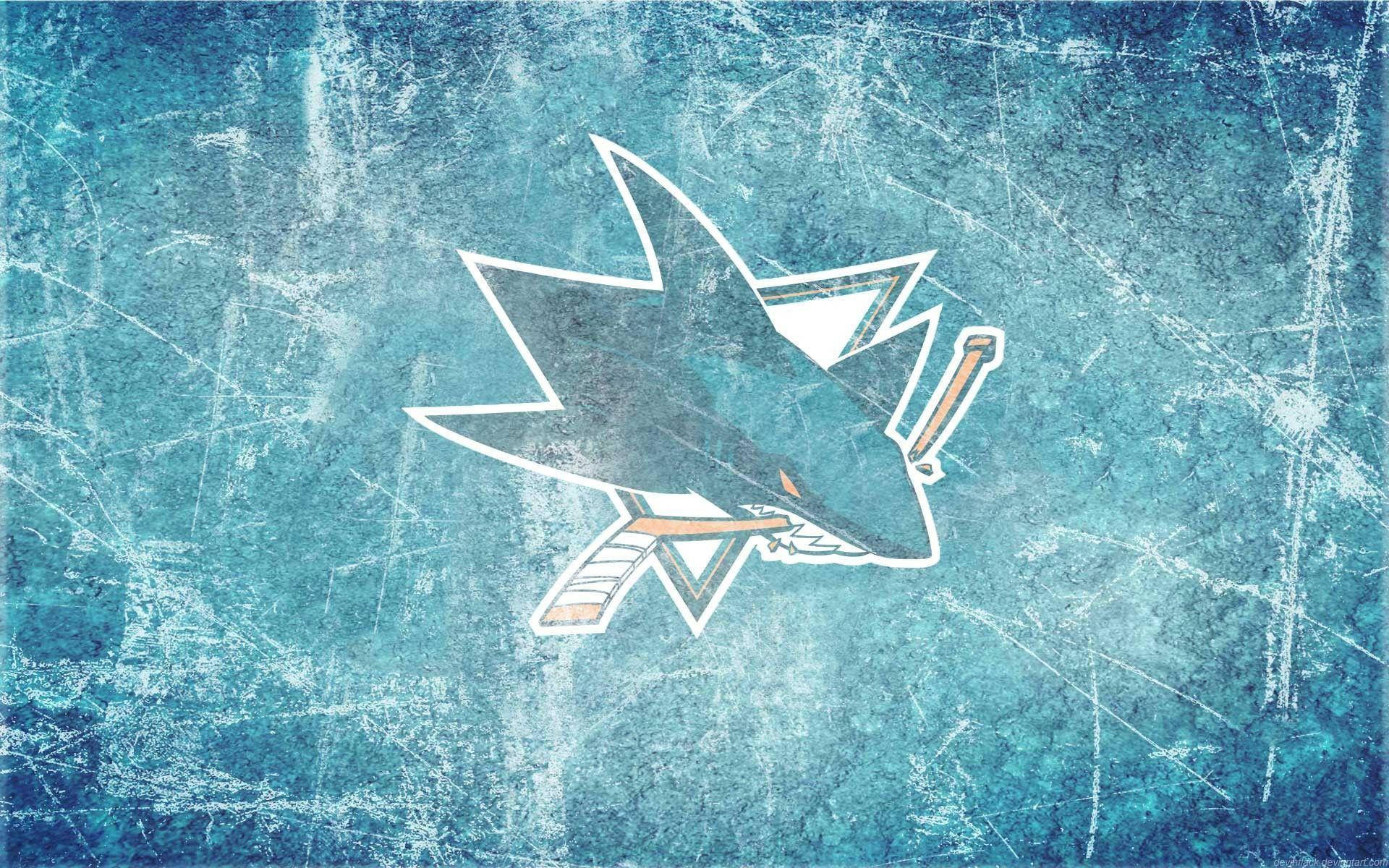 Freezing San Jose Sharks Logo Background