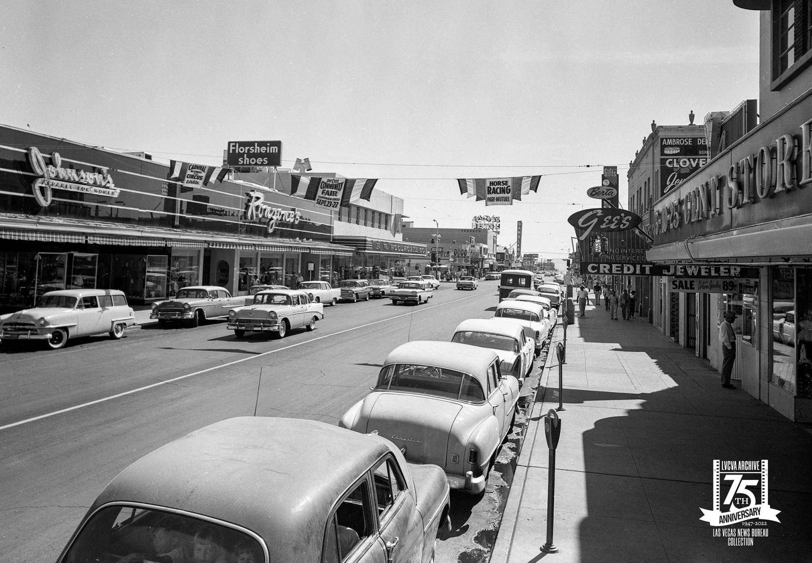 Fremont Street In 1959