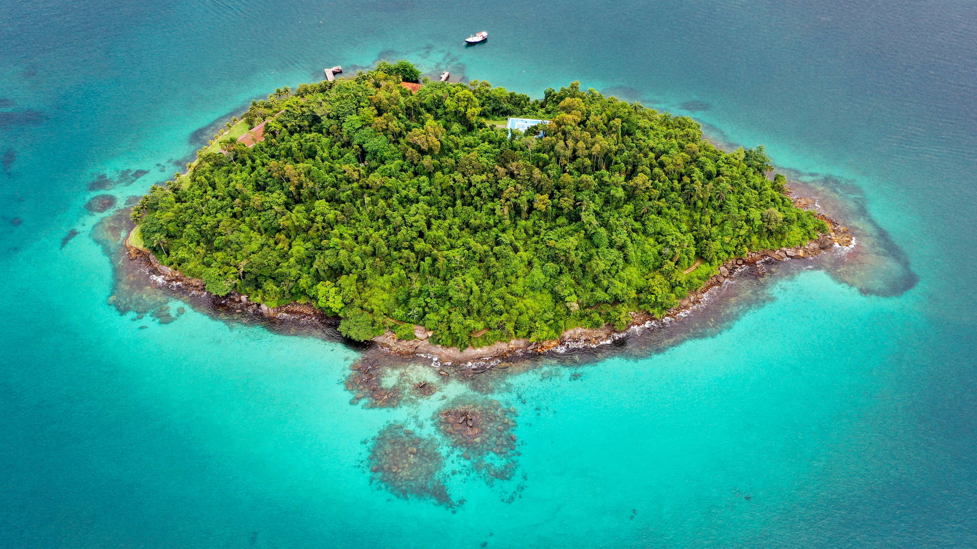 French Guiana Island Background