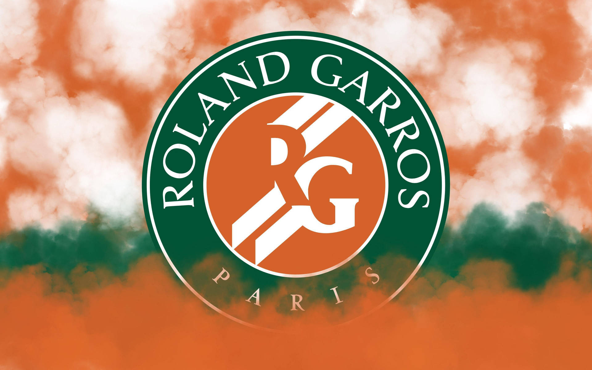 French Open Roland Garros Digital Logo Background