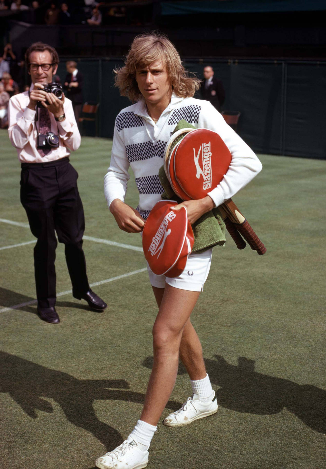 French Open Tennis Player Björn Borg Background