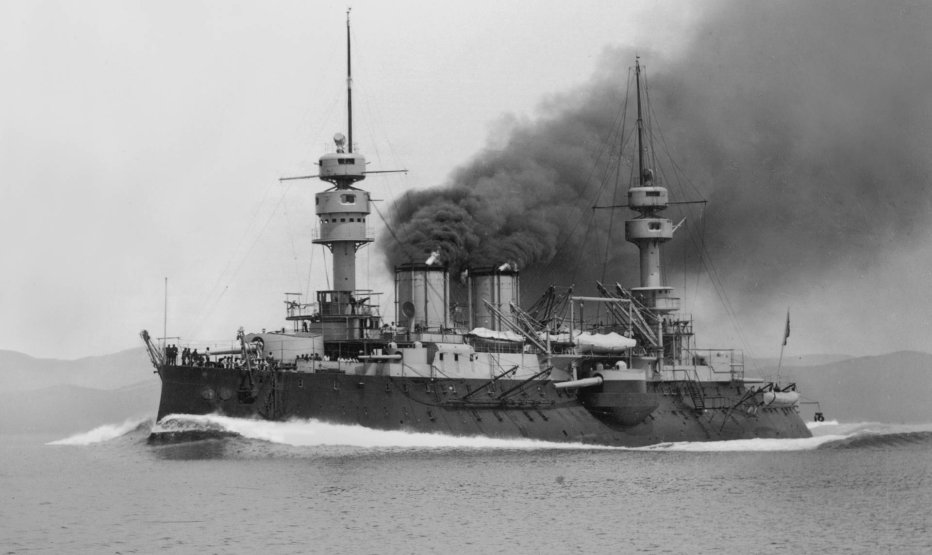 French Polynesia Warship Background