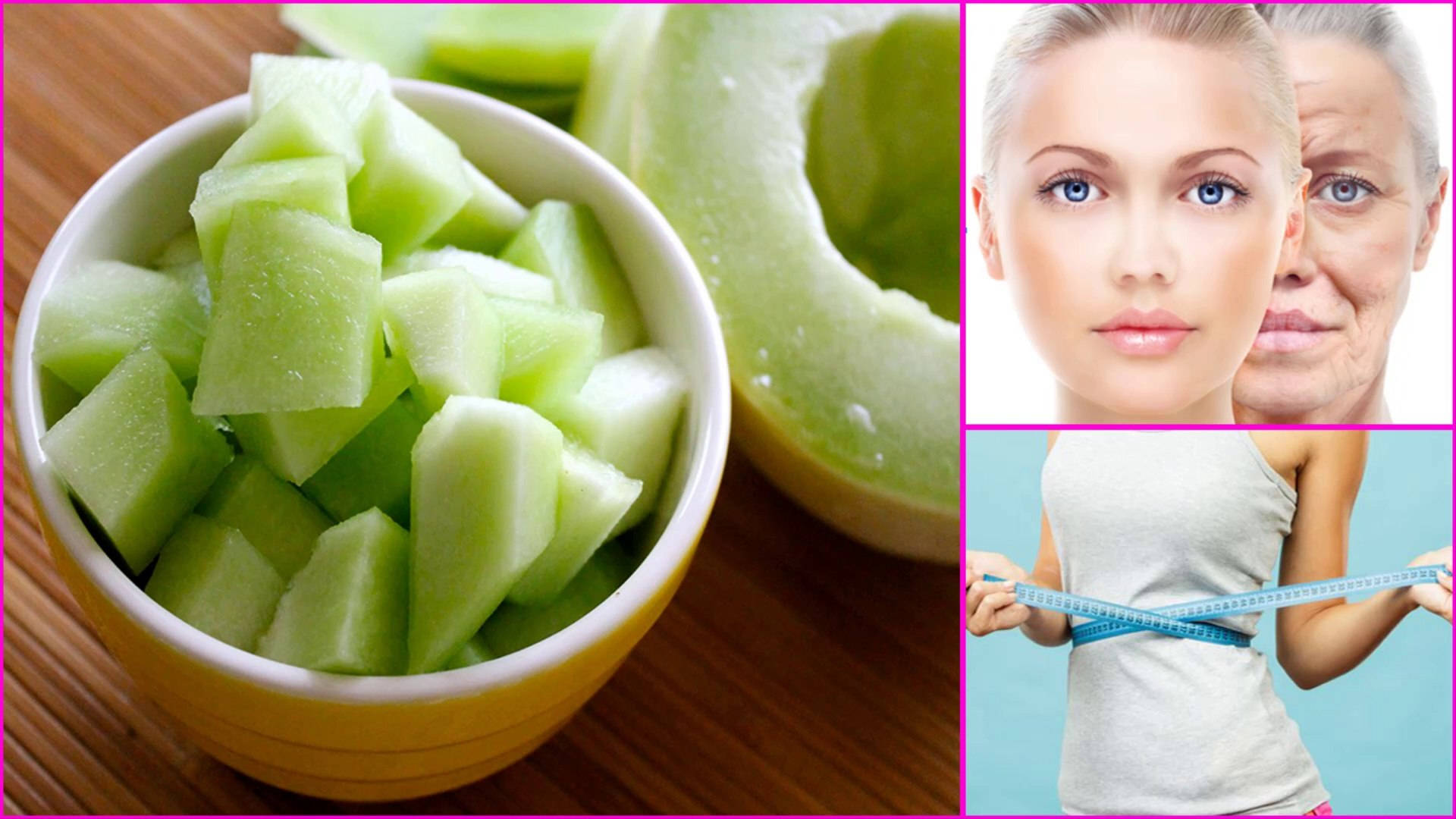 Fresh And Juicy Honeydew Melon For A Healthy Lifestyle Background