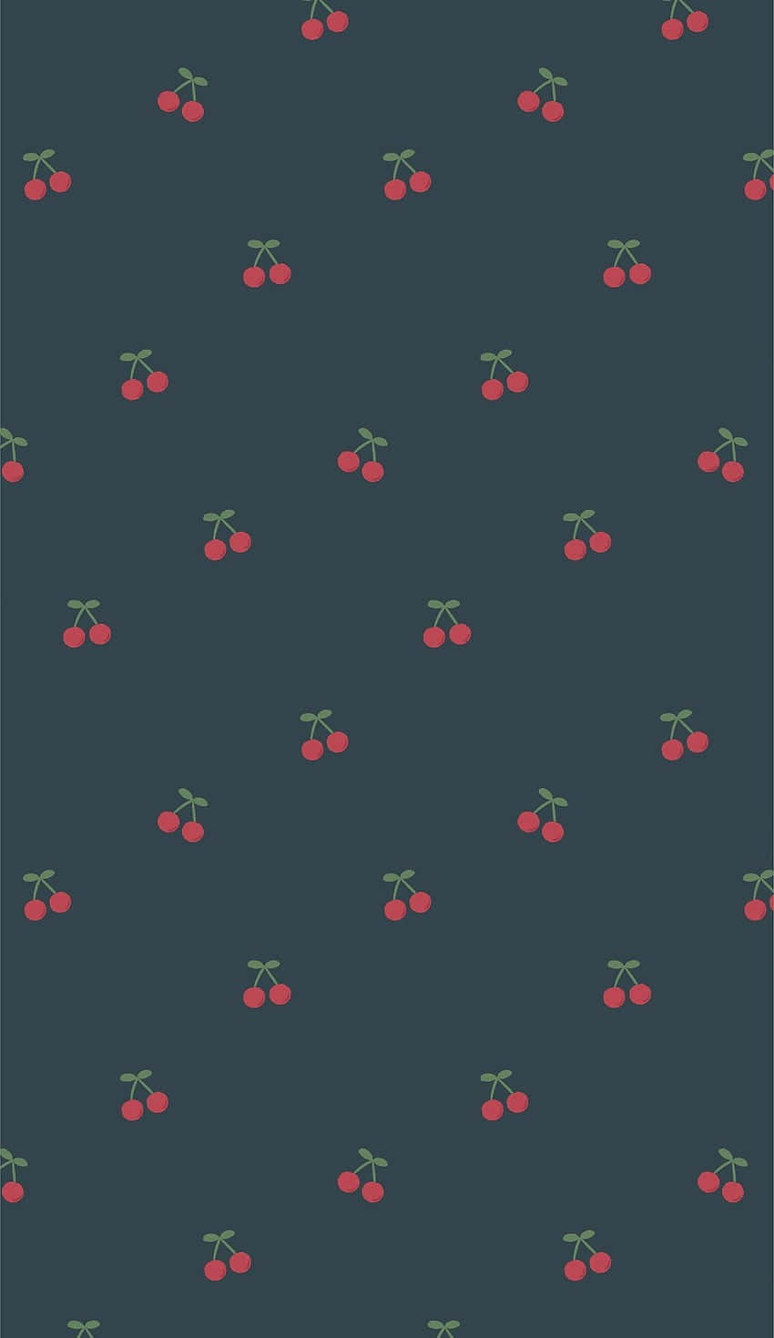 Fresh And Vibrant Red Cherries Background