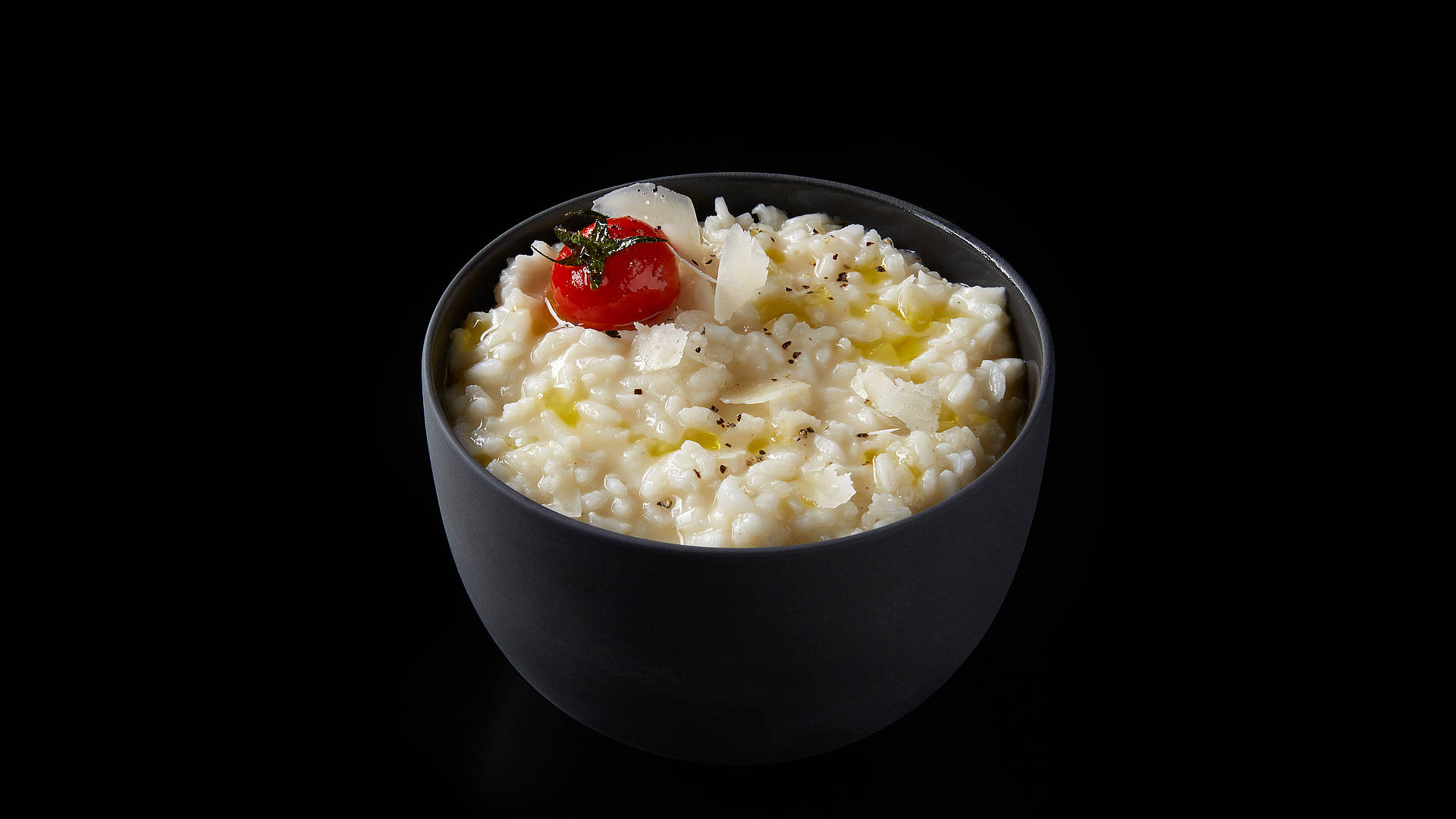 Fresh And Zesty Tomato Risotto Served In A Bowl