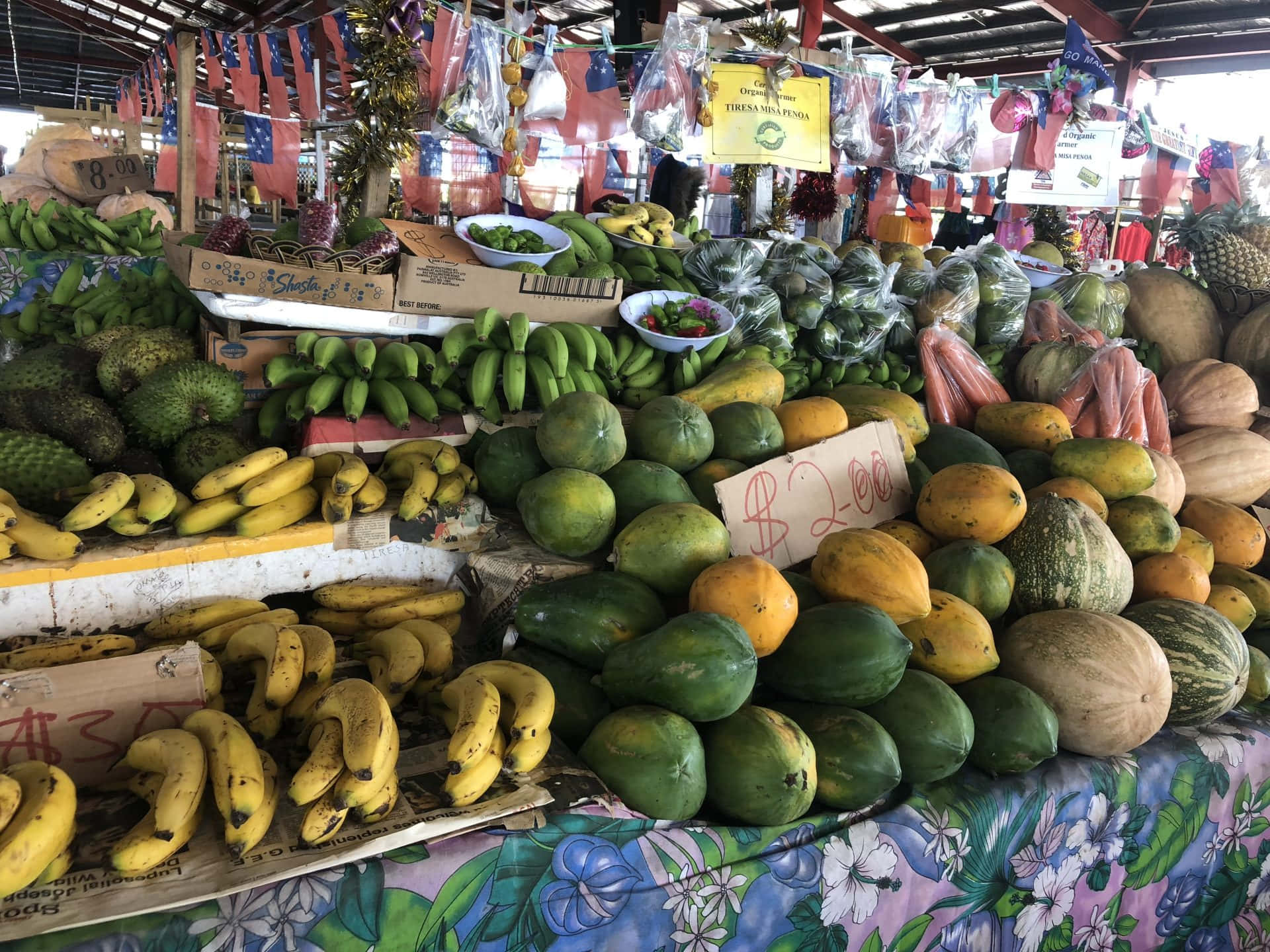 Fresh Fruits In Apia