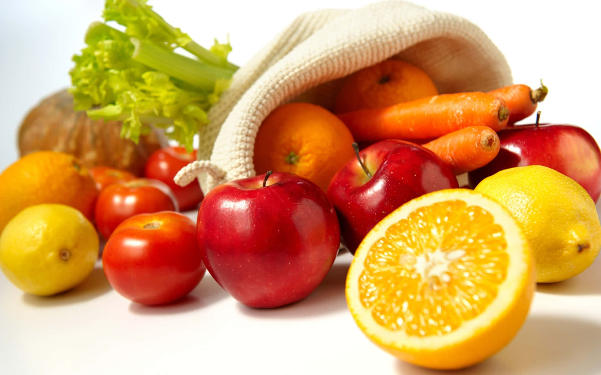 Fresh Healthy Food Background