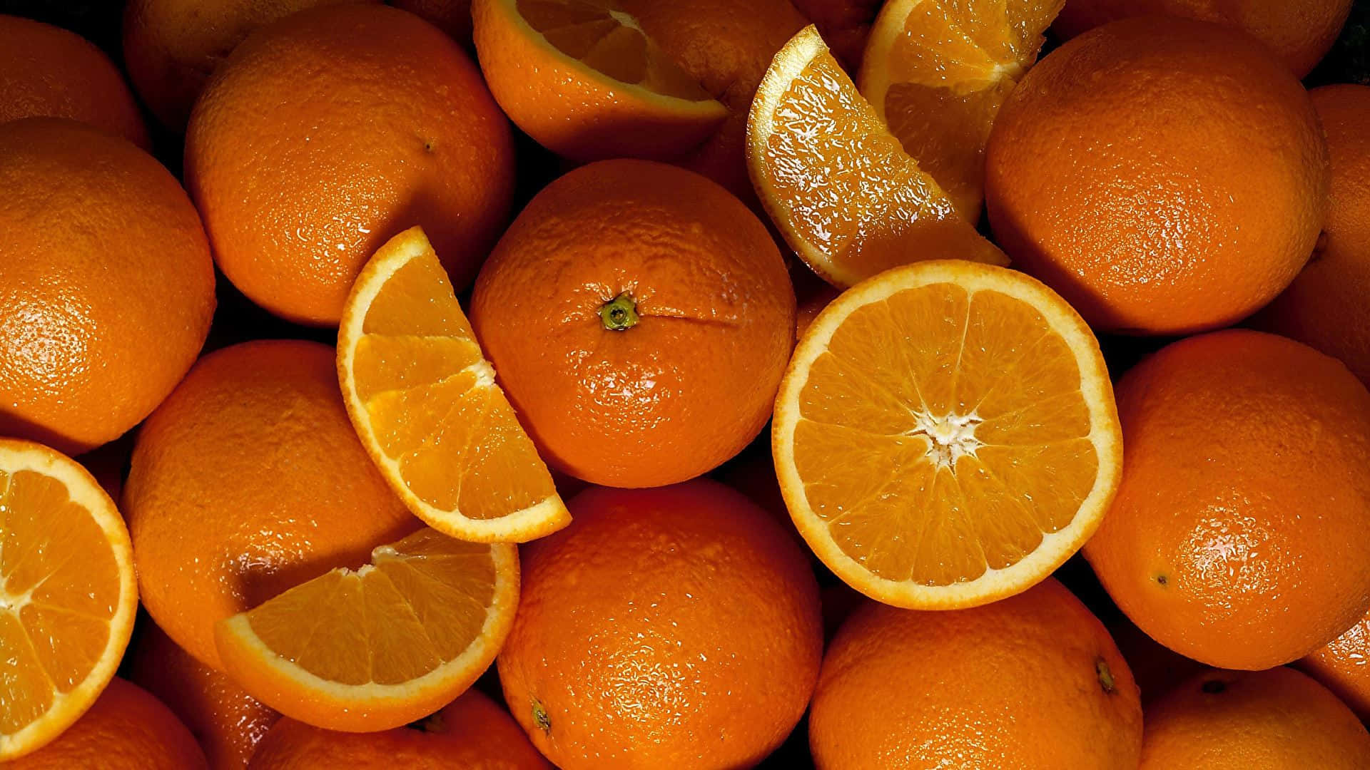 Fresh Oranges Citrus Texture Background