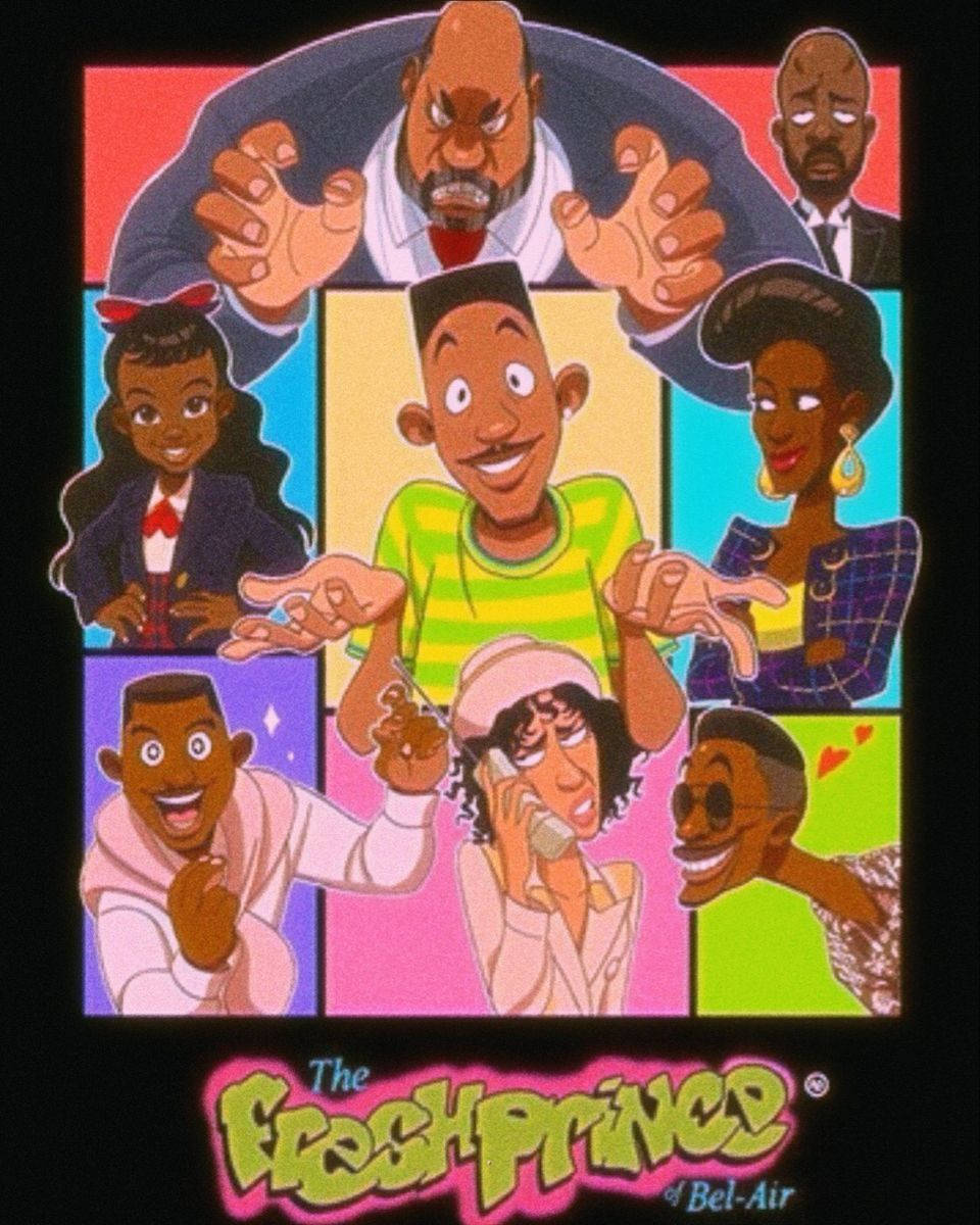 Fresh Prince Cartoon