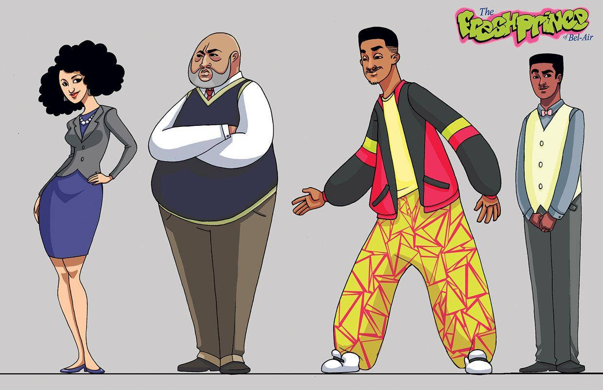 Fresh Prince Illustration Background