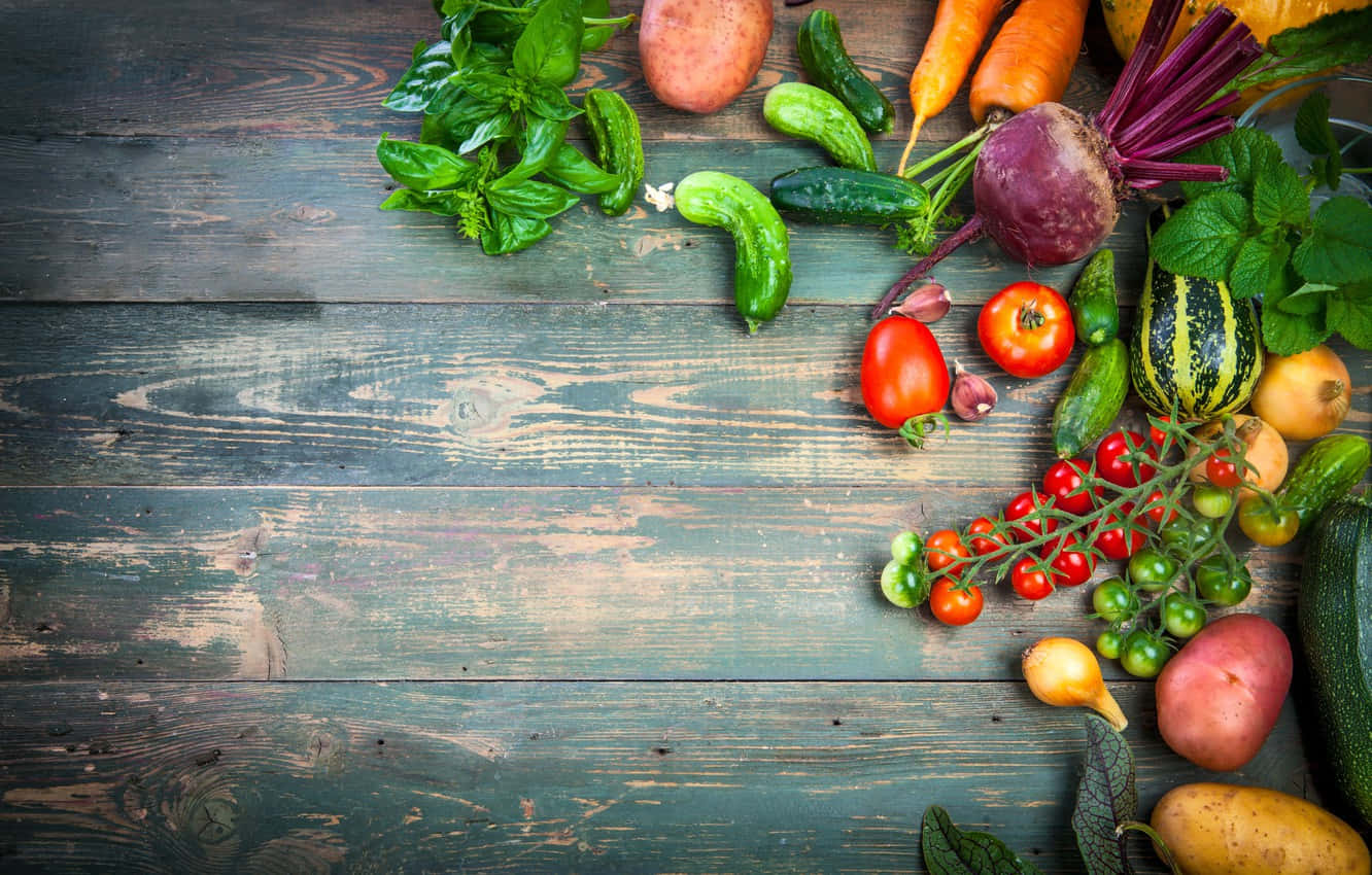 Fresh Vegetables Still Life Photo