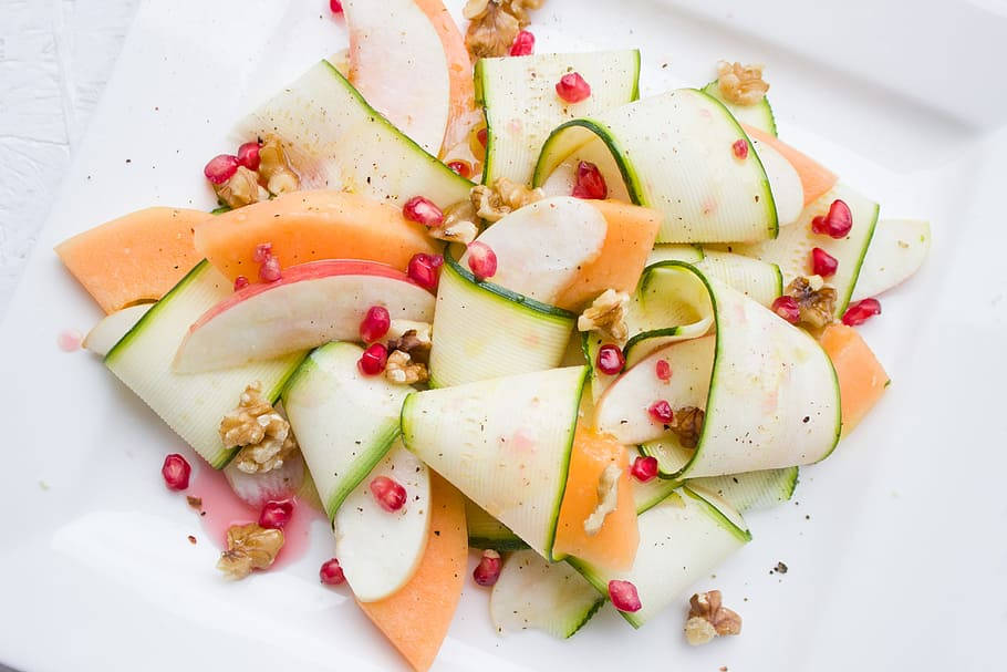 Fresh Zucchini Salad