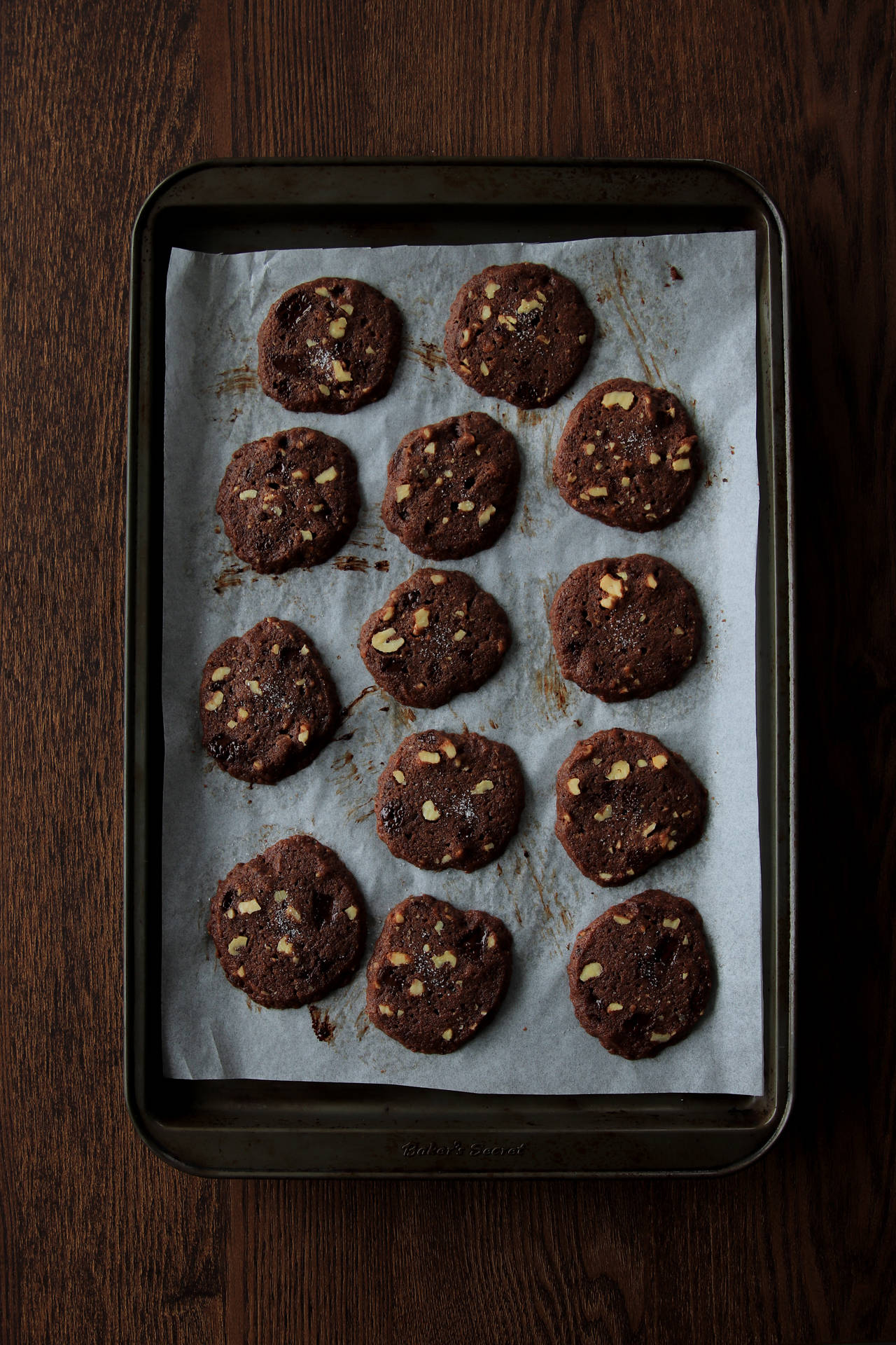 Freshly Baked Chocolate Cookie Pastries