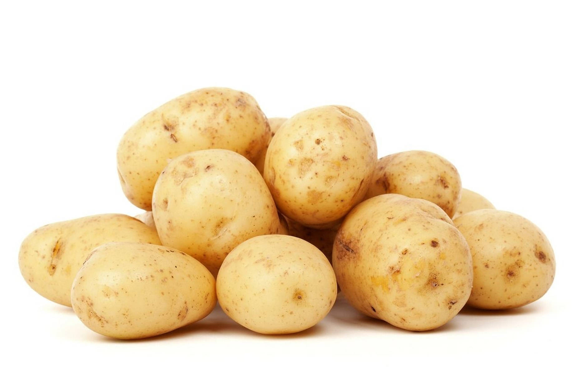 Freshly Harvested Potato Background