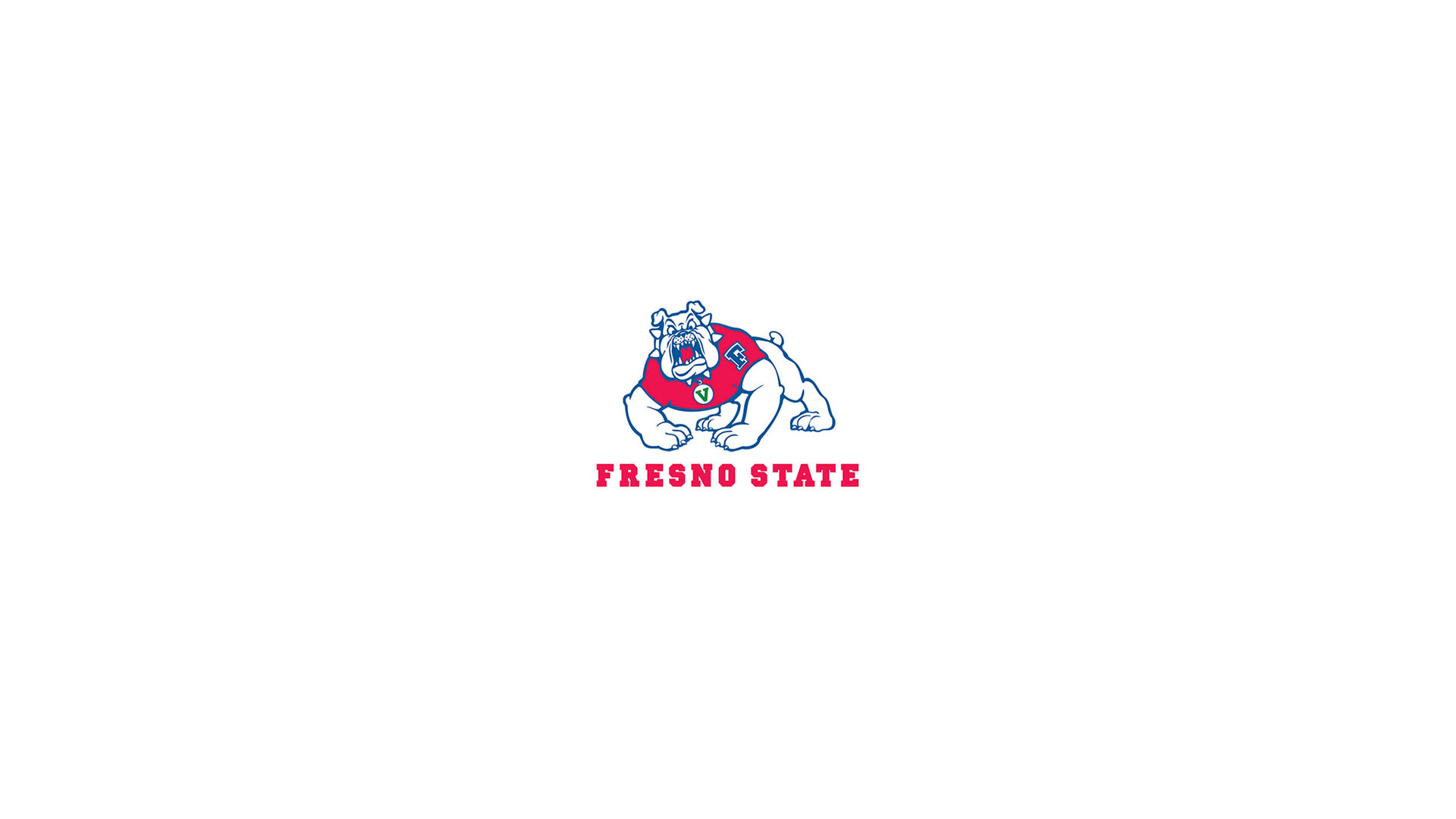 Fresno State Bulldogs On White Background Background