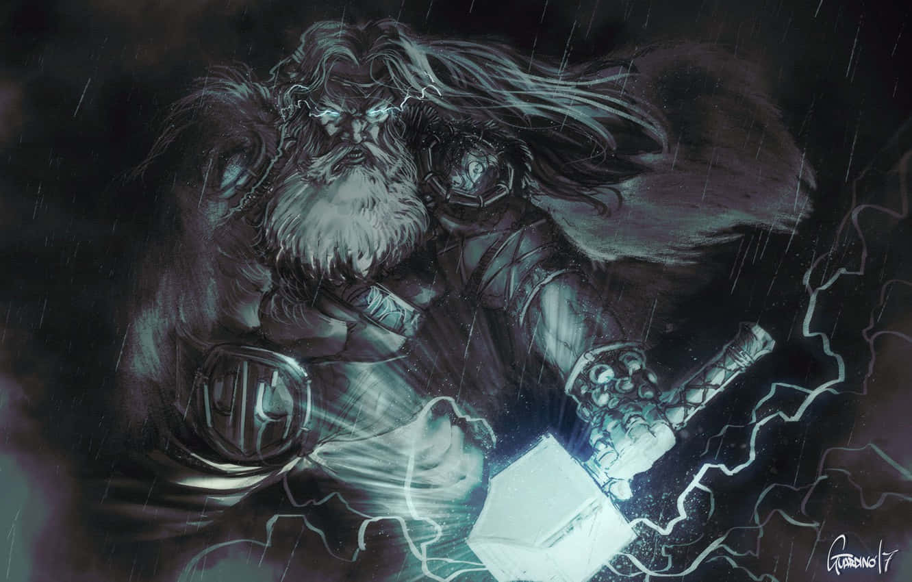 Freya - Norse Goddess Of Love And Beauty Background