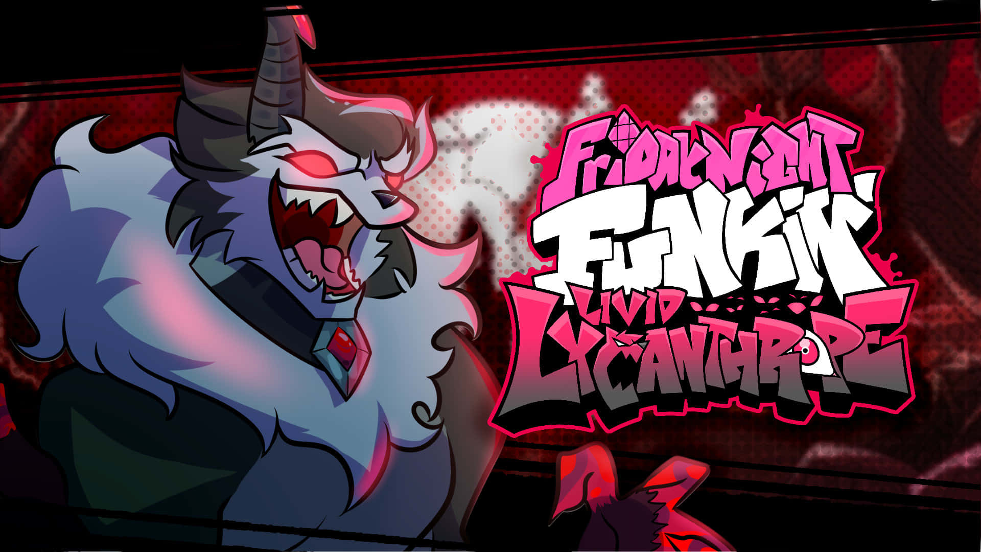Friday Night Funkin Livid Lycanthrope Background