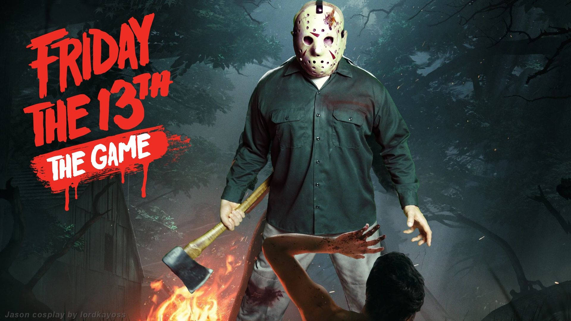 Friday The 13th Bloody Cosplay Background