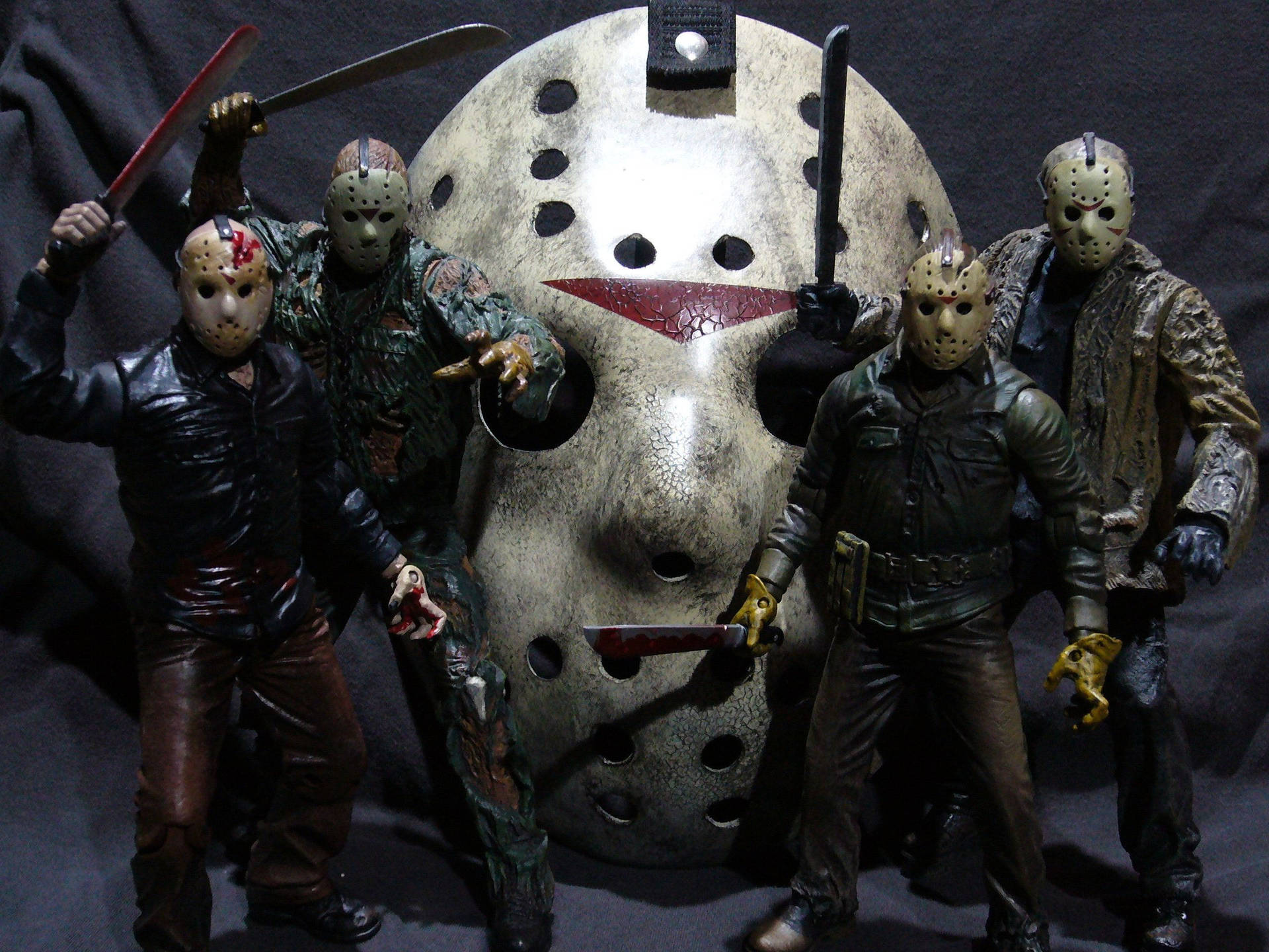 Friday The 13th Jason Action Figure Background